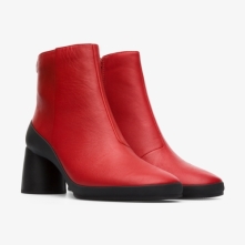 Camper Red Ankle Boots Womens - Upright Online Ireland | OUGCY4305